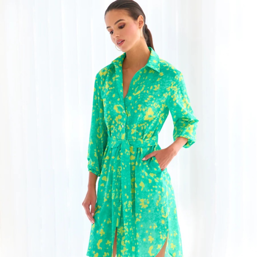 NWT Finley Shirts Natalie Dress  Size L